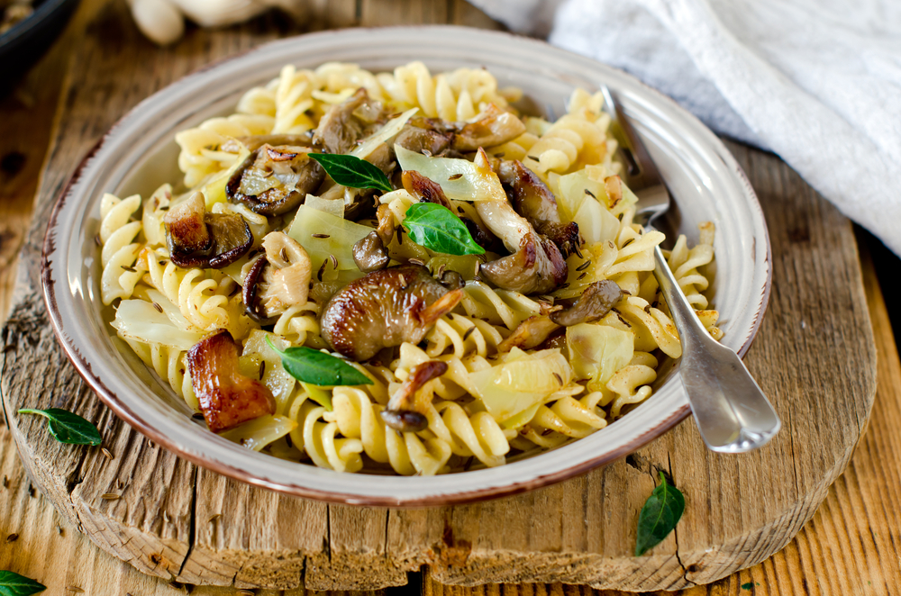 Fennel and Mushroom Pasta