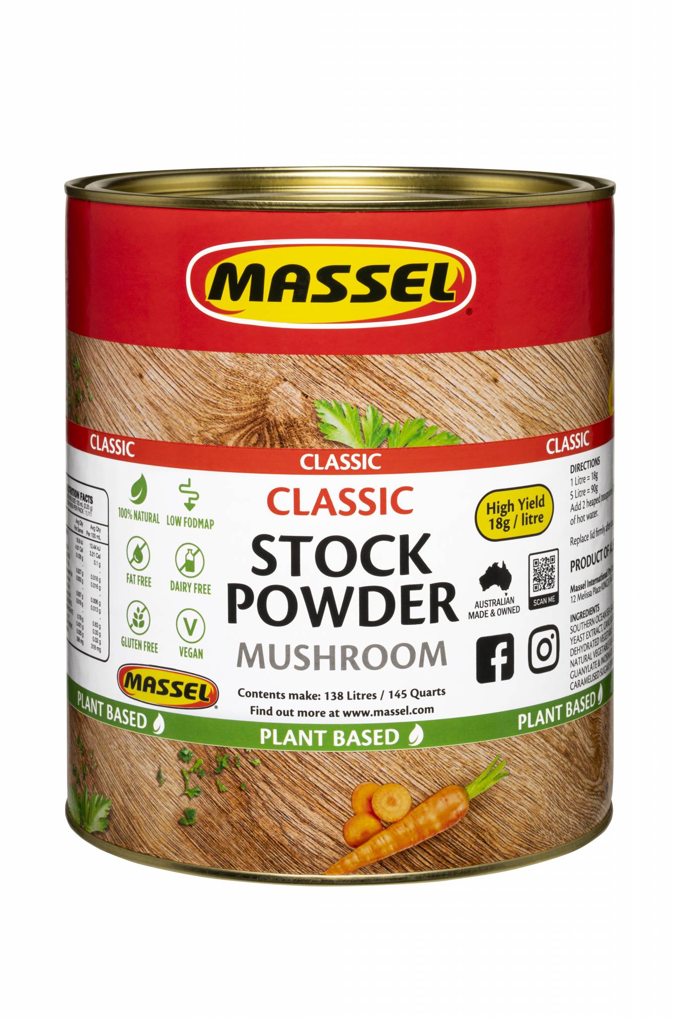 Massel Classic Stock Powder Mushroom 2.5KG - Massel